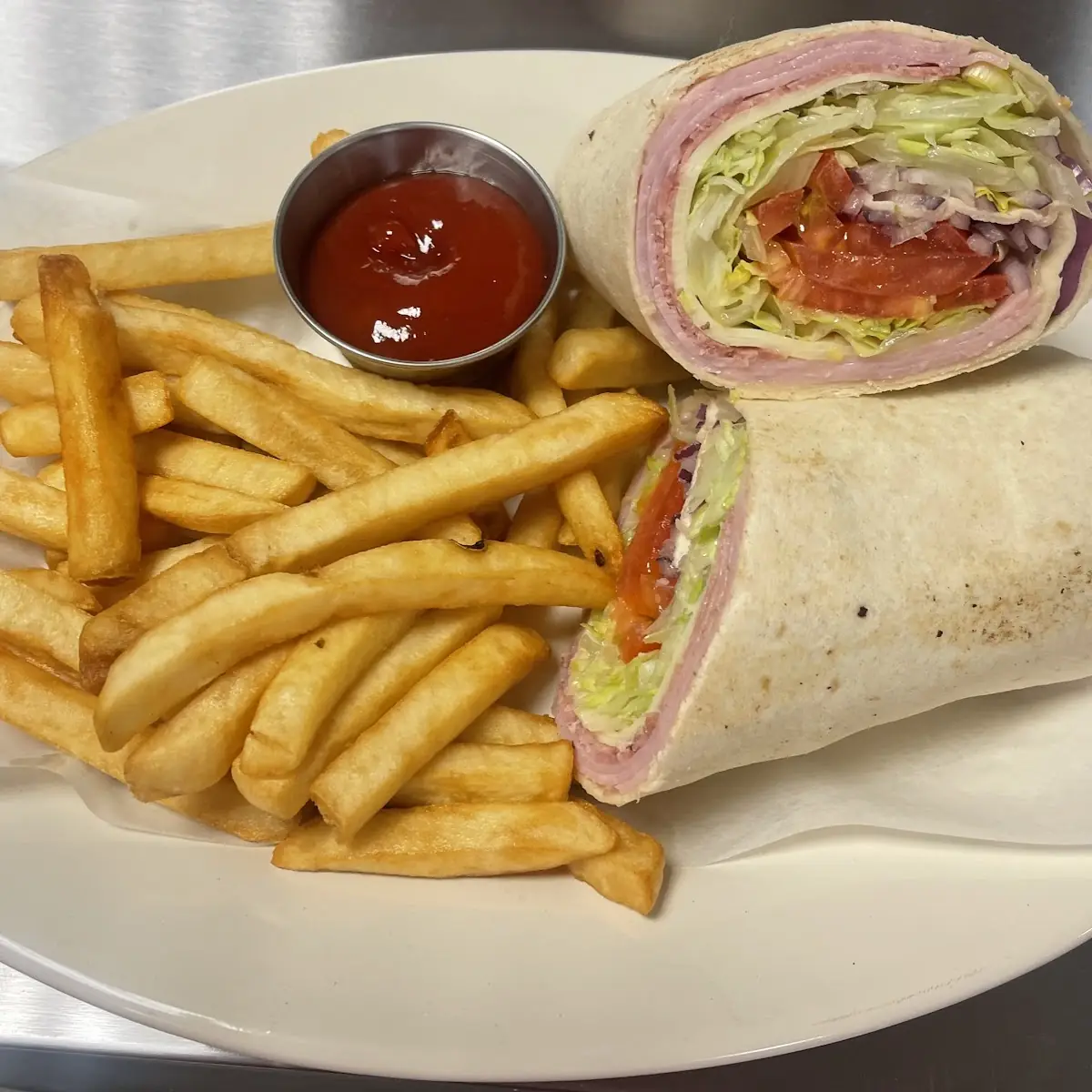 Cheese Burger Wrap