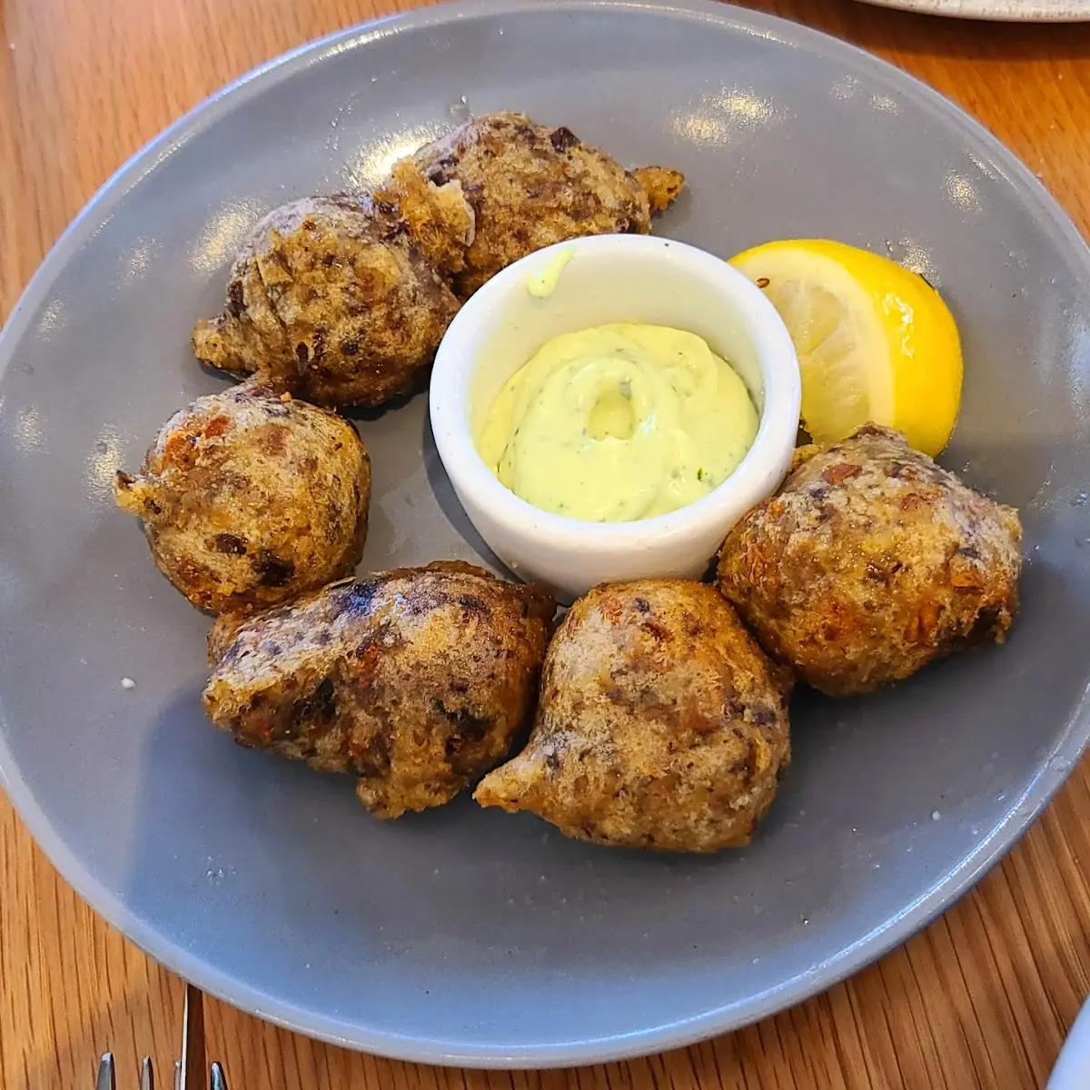Wild Mushroom Zeppole