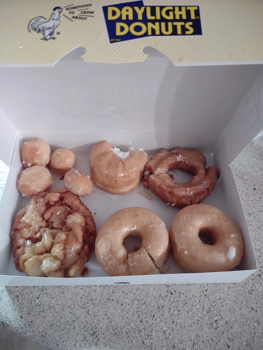 Donuts and Apple Fritter
