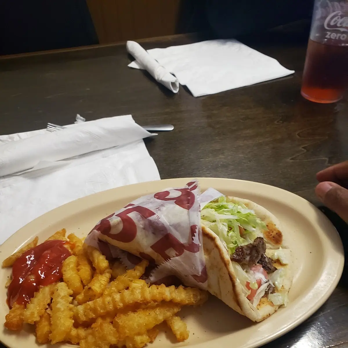Gyro Sandwich Platter