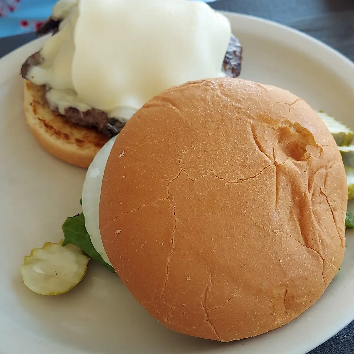 Mushroom Swiss Burger