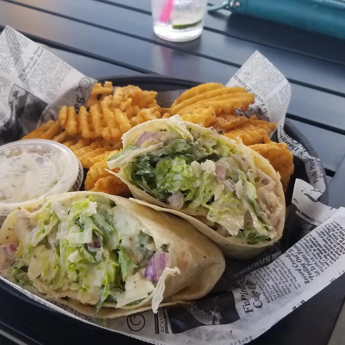 Cesar Chicken Bacon Ranch Wrap