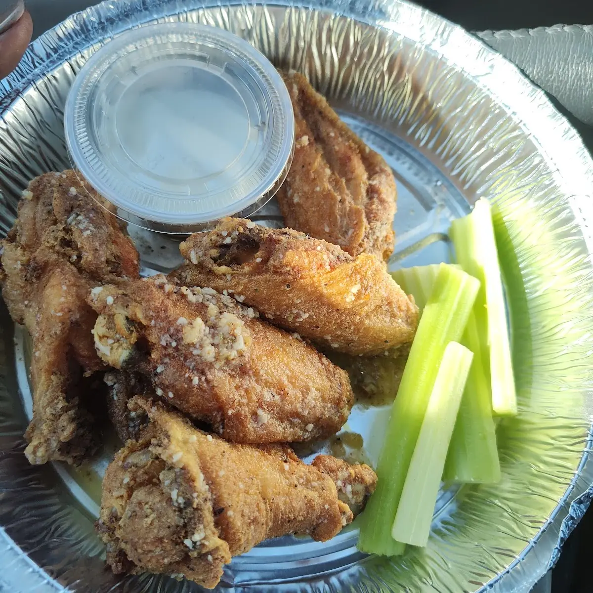 Garlic Parmesan Wings
