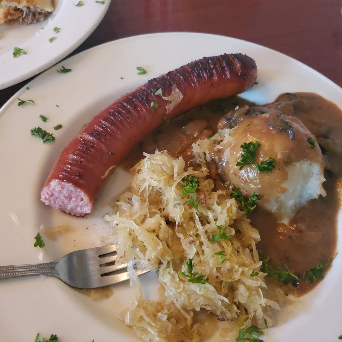Polish Sausage Plate