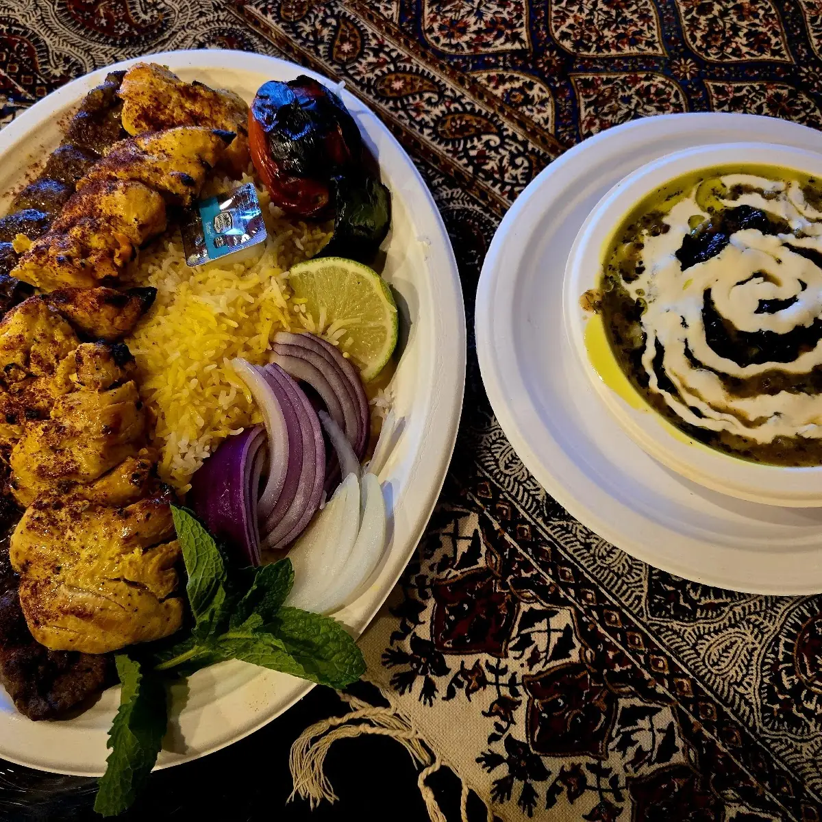 Akbar Joojeh Cornish Hen & Rice
