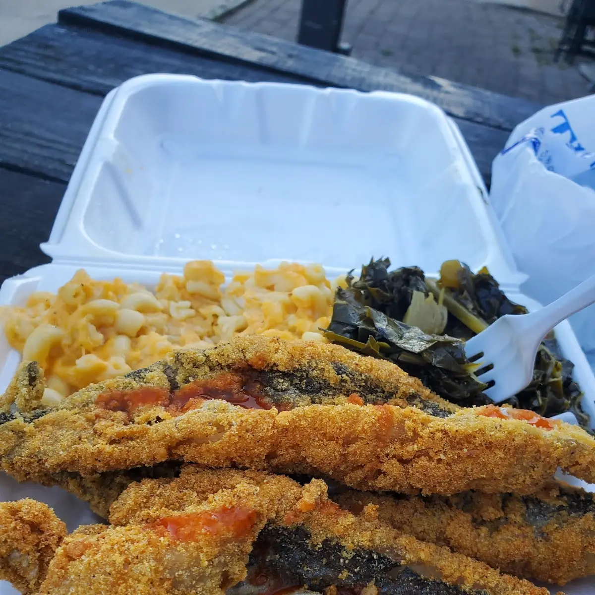 Mac & Cheese Collard Greens