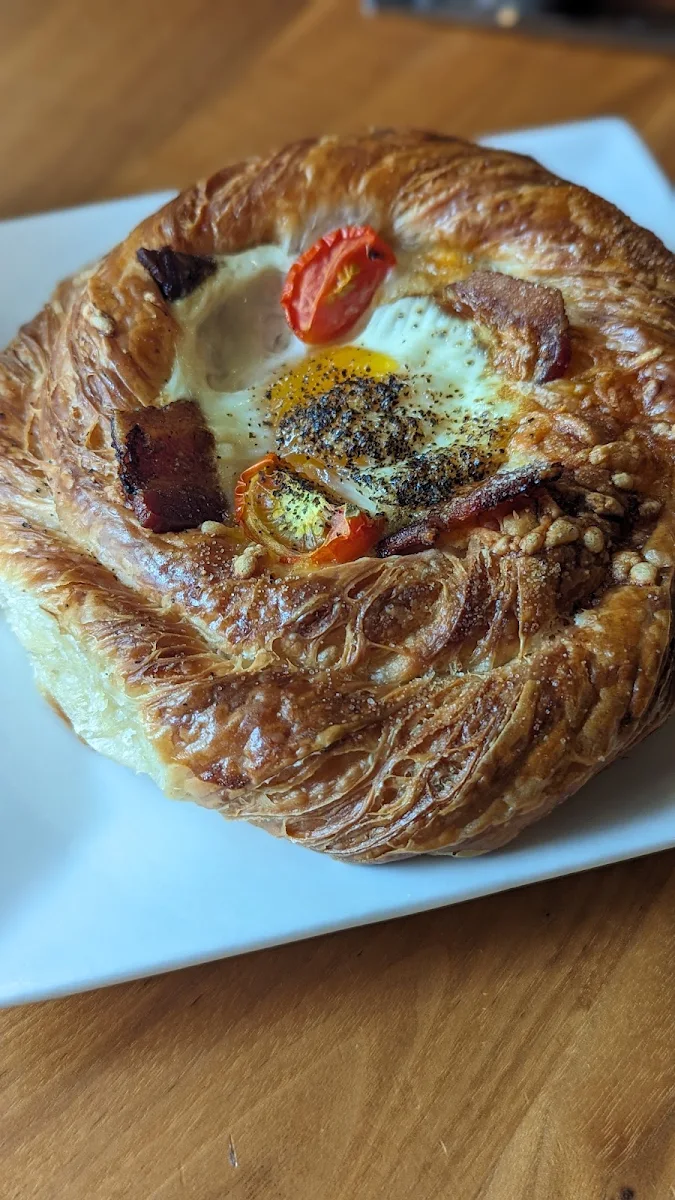 Gallette w Bacon Egg Chive