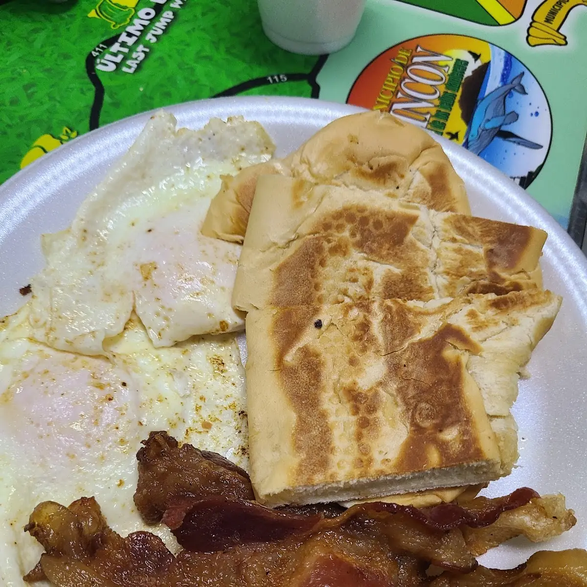 Eggs Bacon and Toast