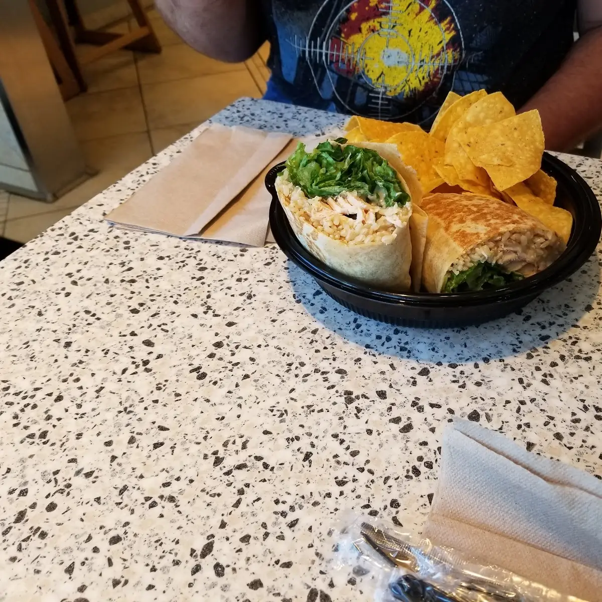 Chicken Caesar Wrap