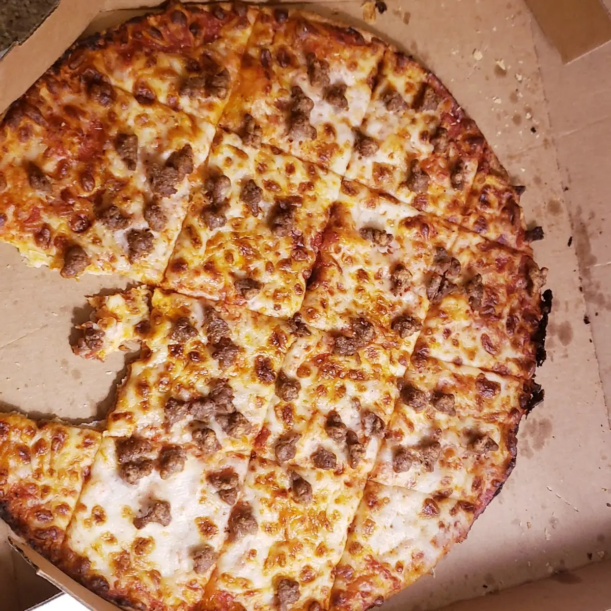 Hamburger Pizza