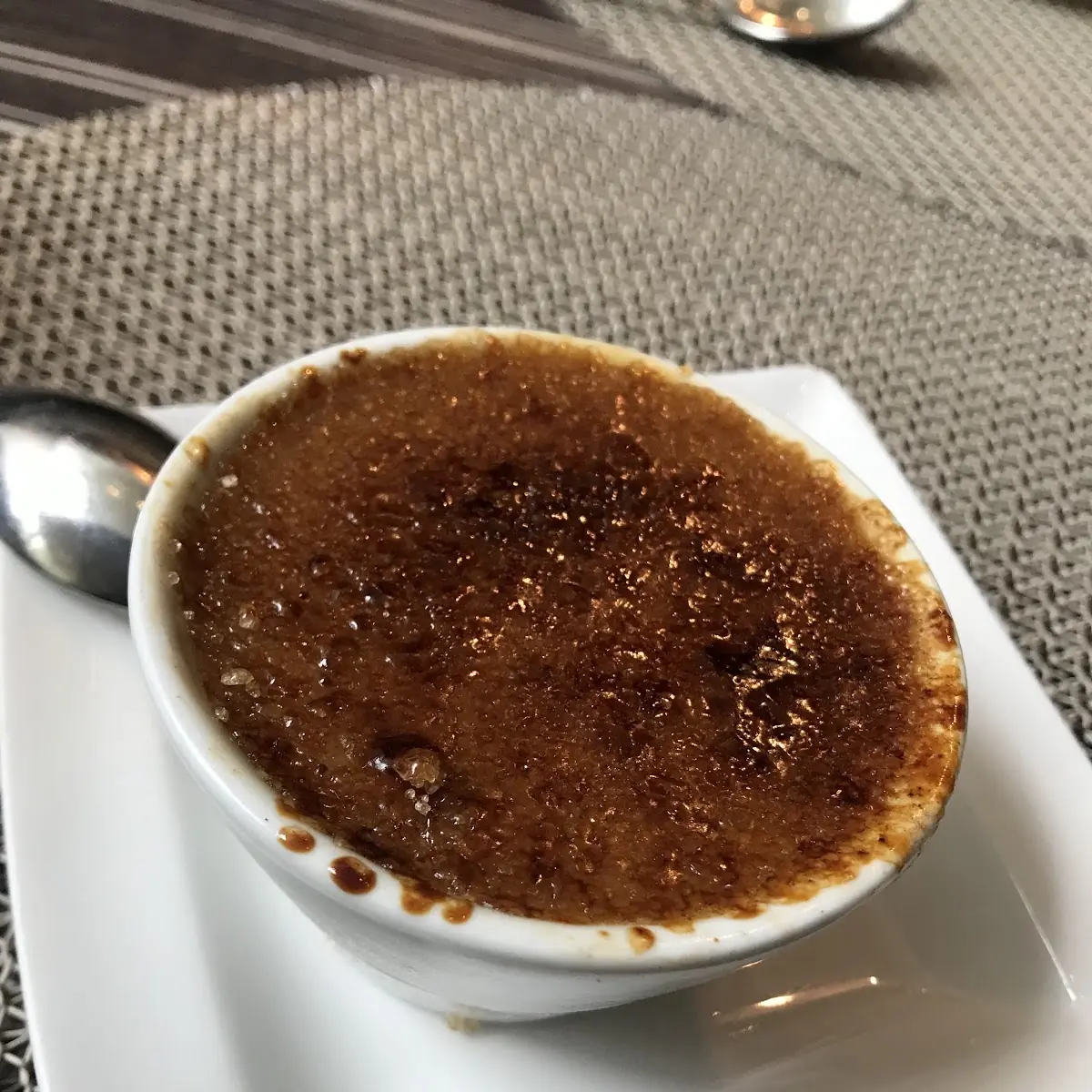 Bourbon Butterscotch Creme Brulee