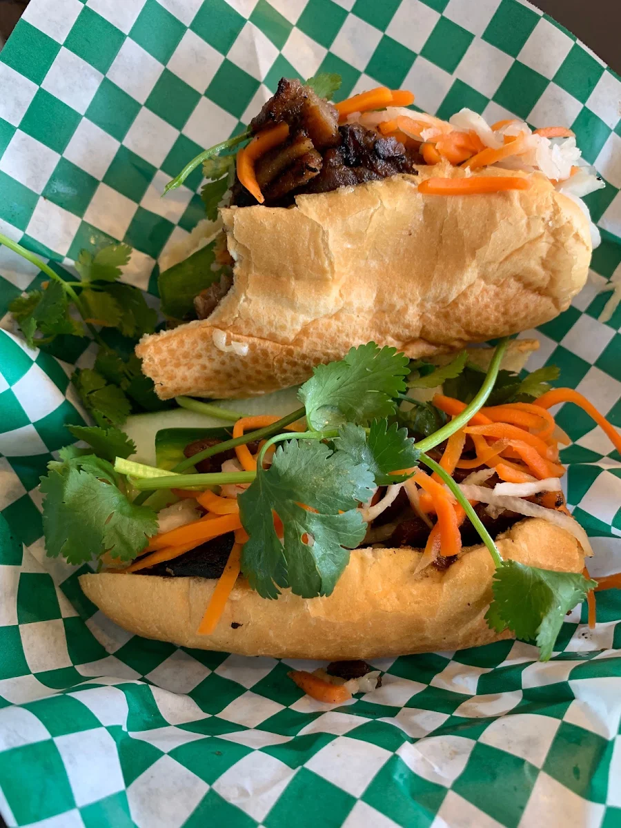 Chicken Banh MI Sandwiches