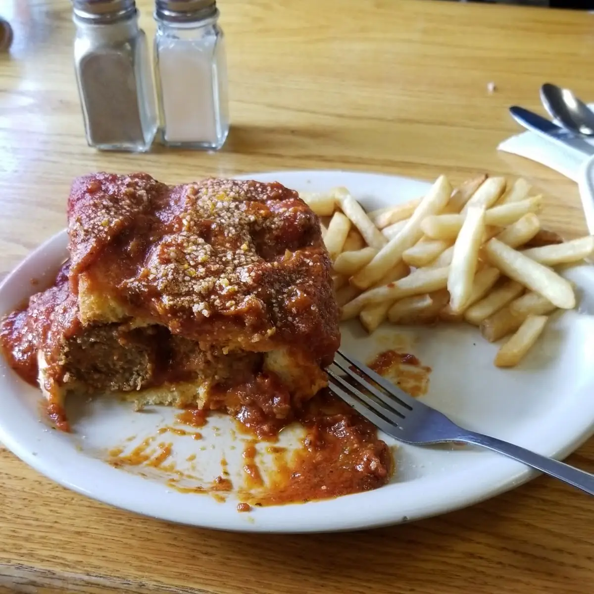 Hot Meatball Sandwich