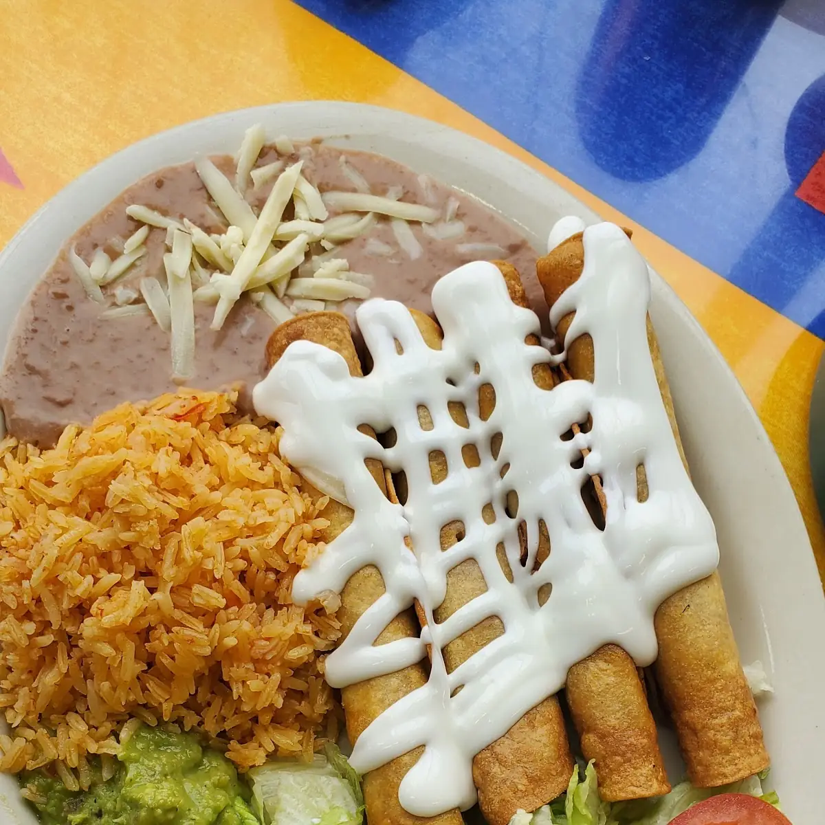 Flautas Dinner