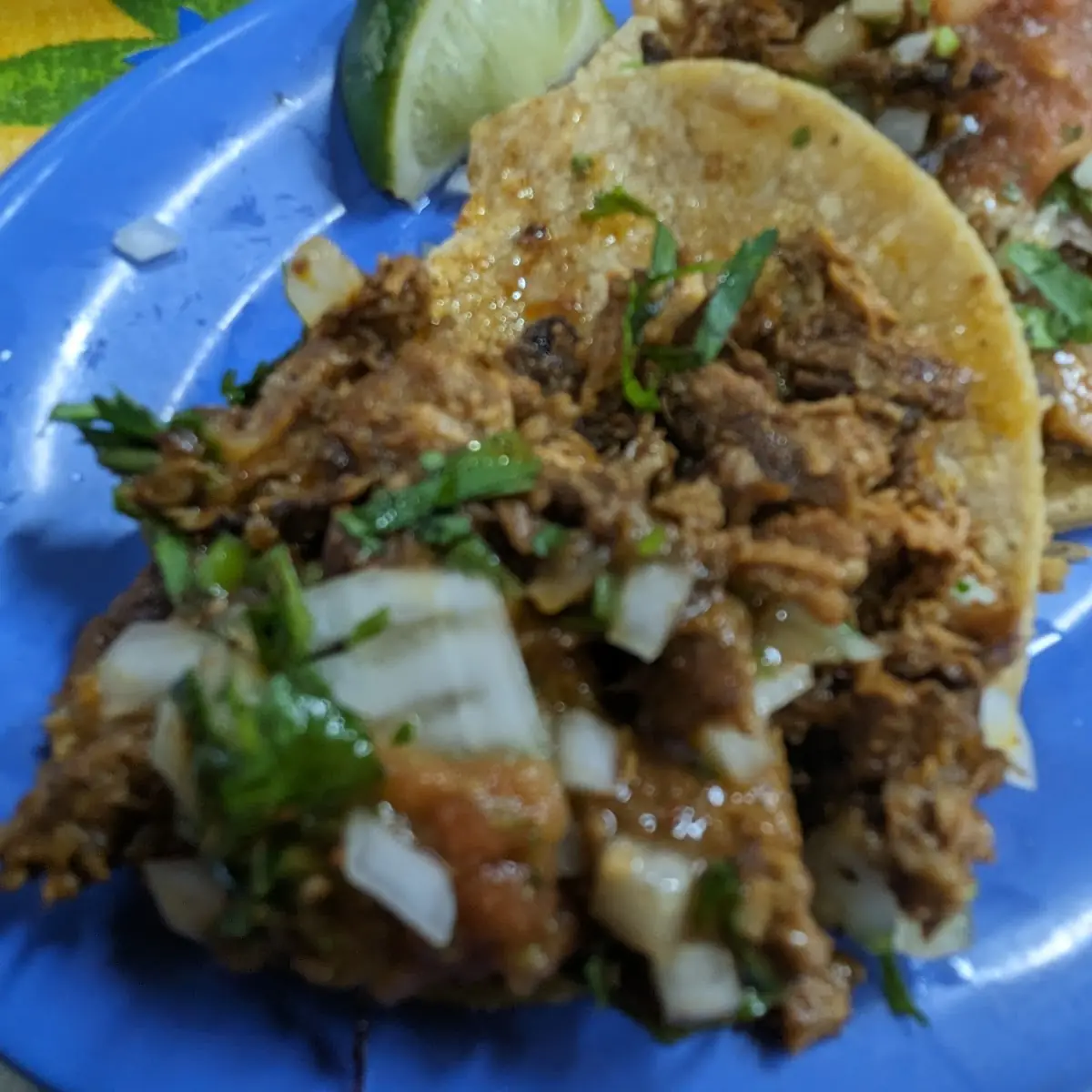 Tostada de Carne Asada Beef Tostada