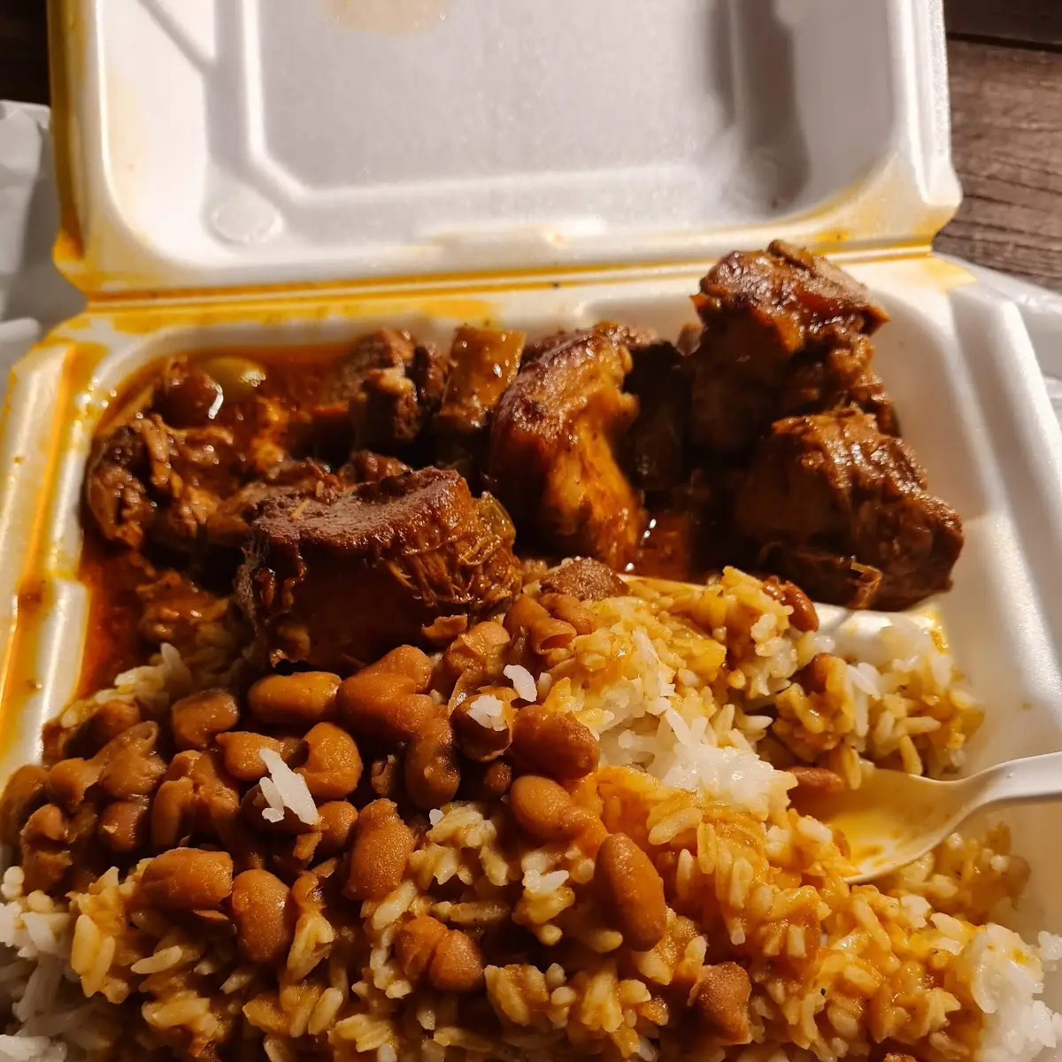 Rice Beans and Pork