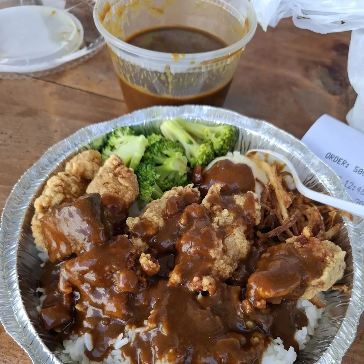 Fried Chicken with Curry