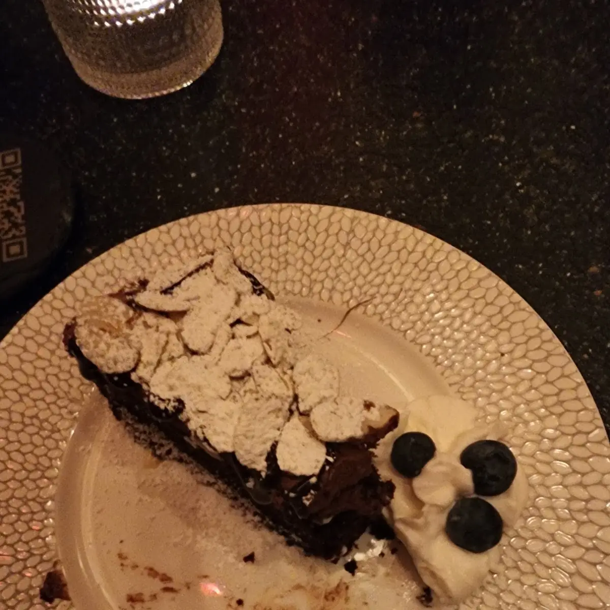 Almond Chocolate Mousse Cake
