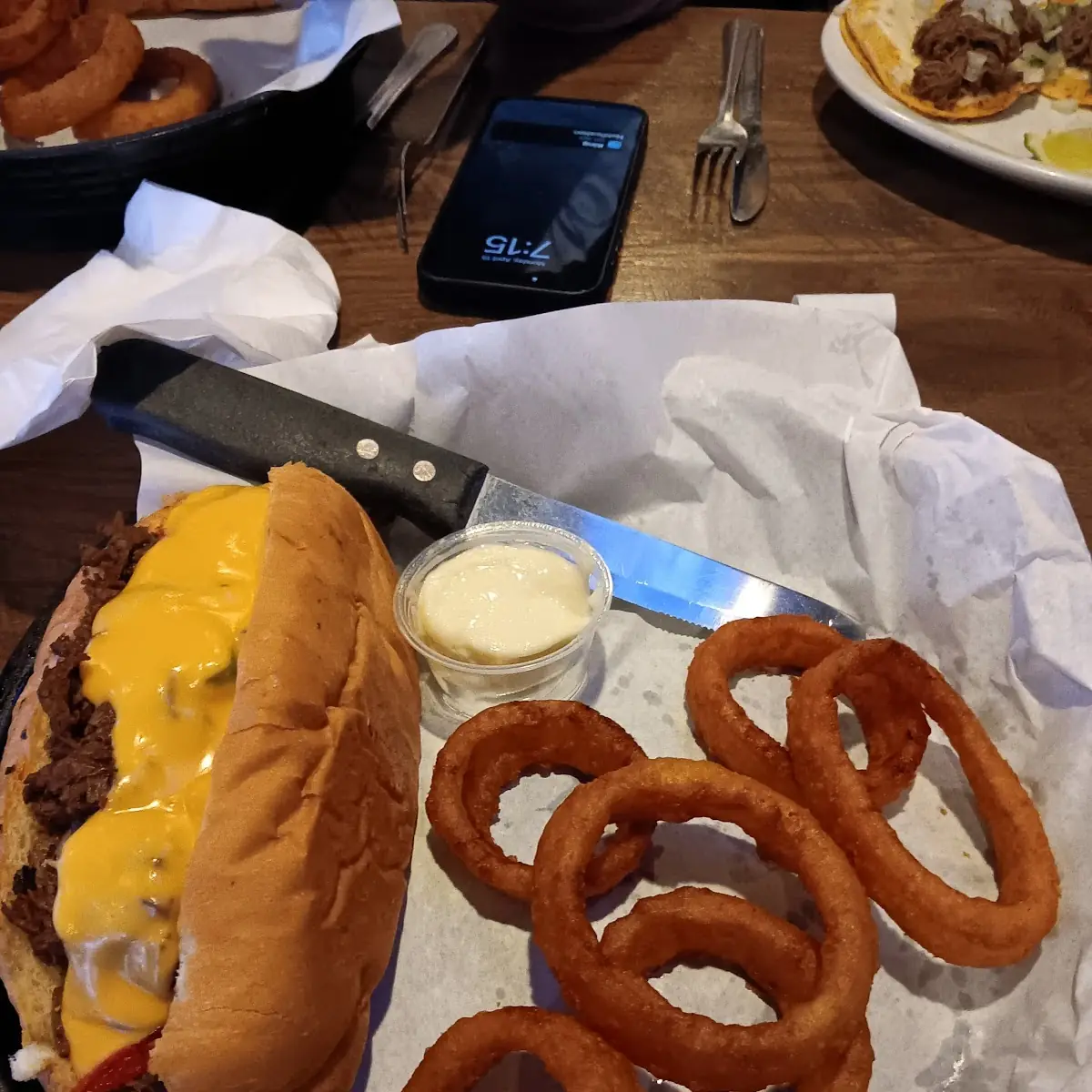 Philly Cheese Steak Sandwich