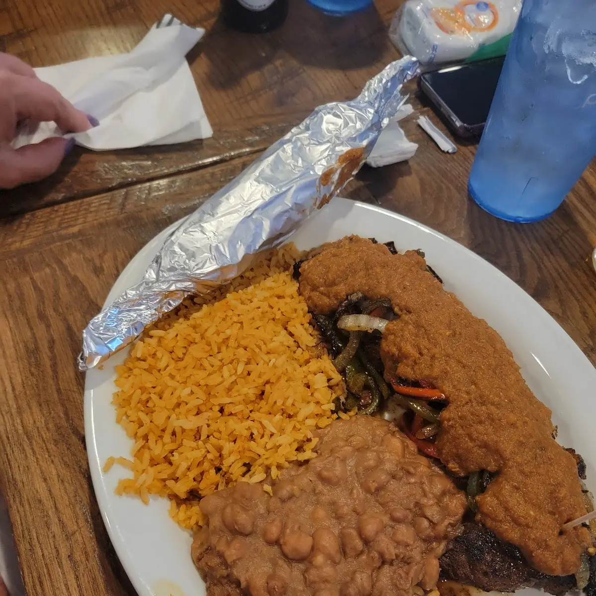 Rice or Refried Beans