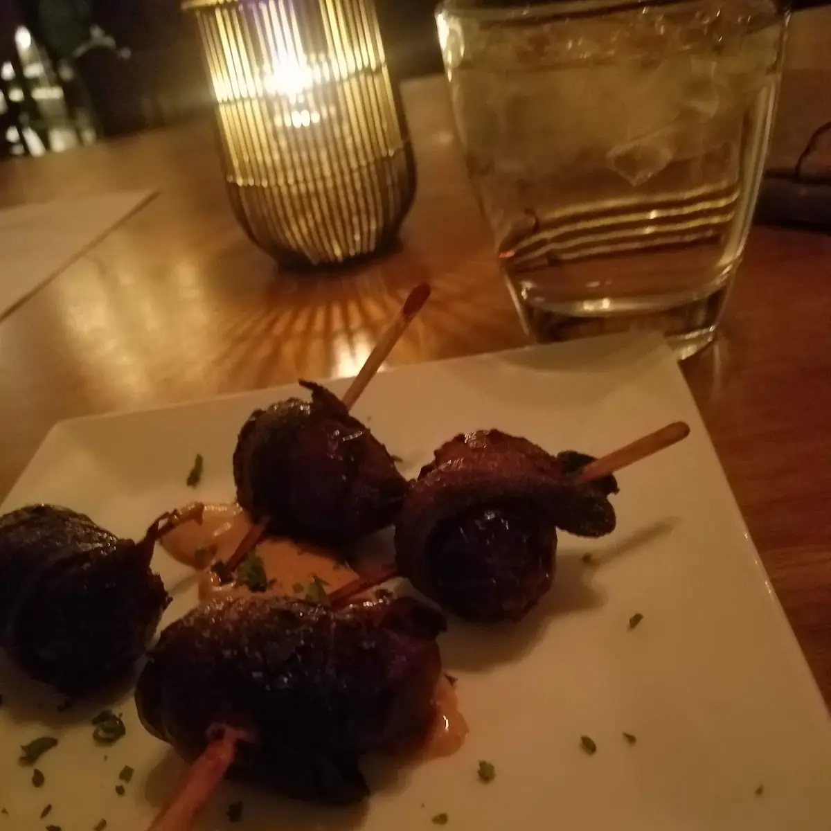 Bacon-Wrapped Blue Cheese-Stuffed Medjool Dates