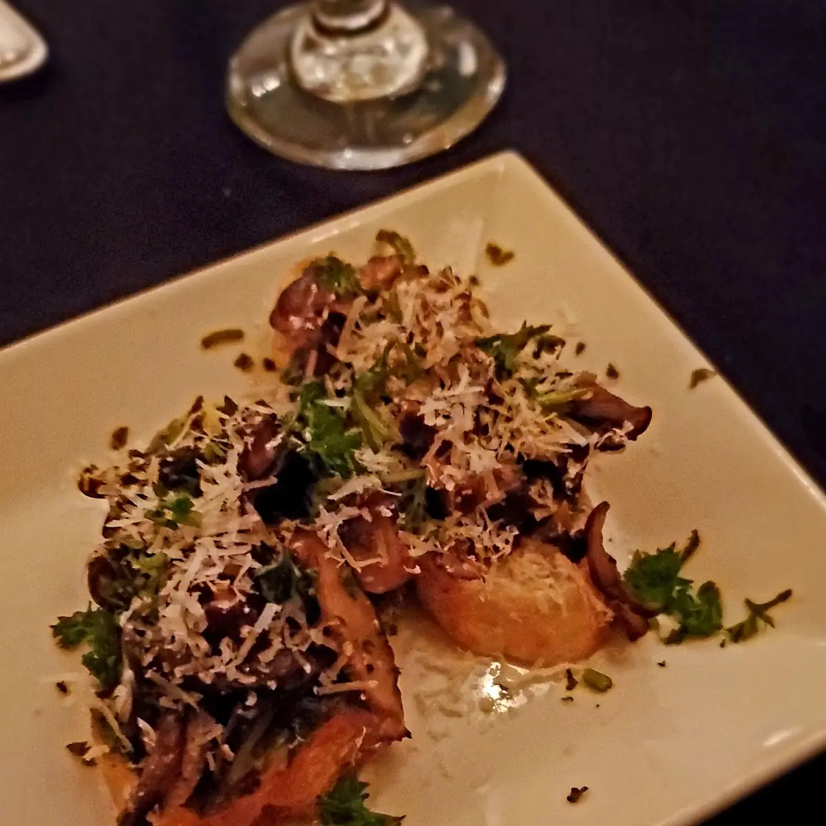 Wild Mushroom Bruschetta