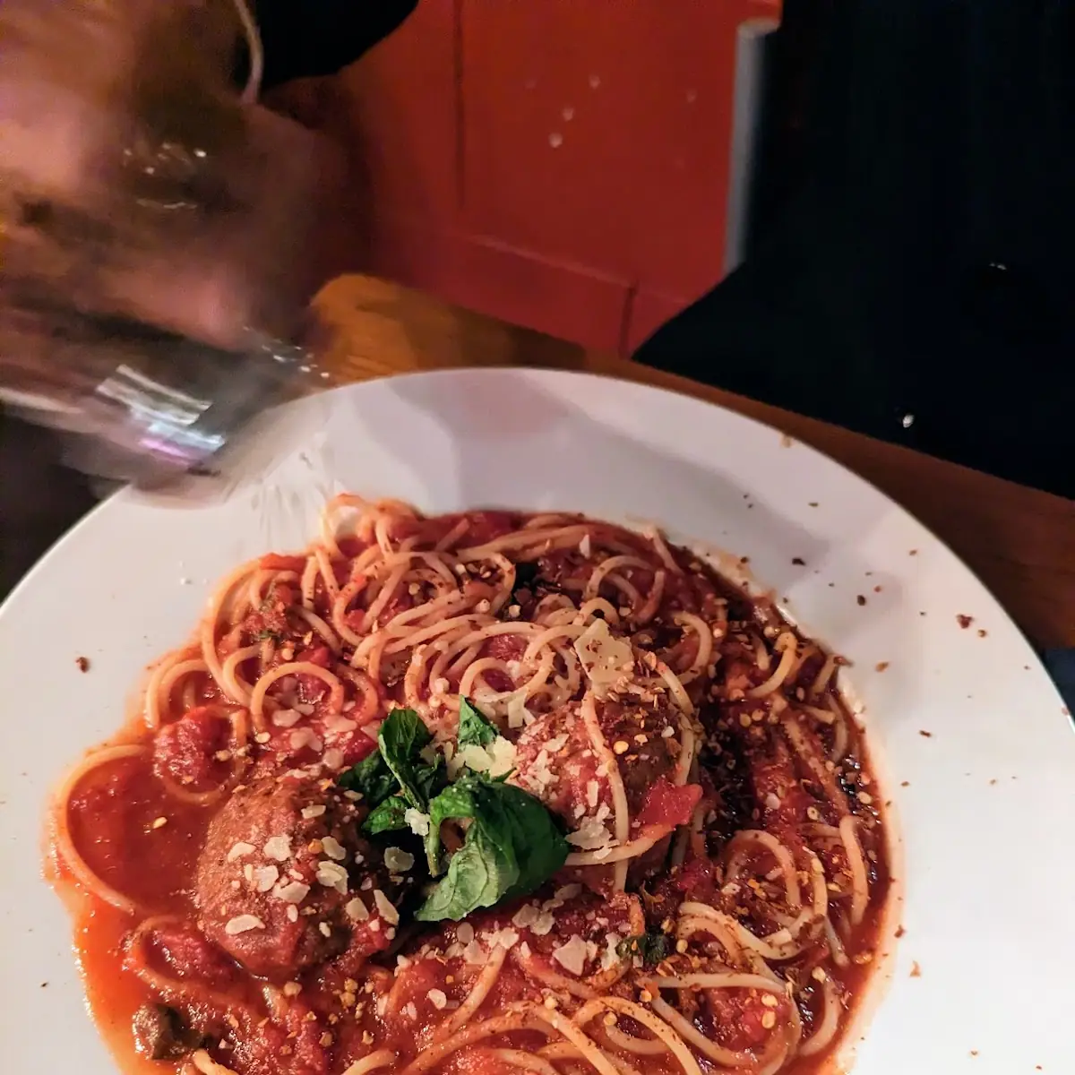 Wagyu Beef Meatball Spaghetti