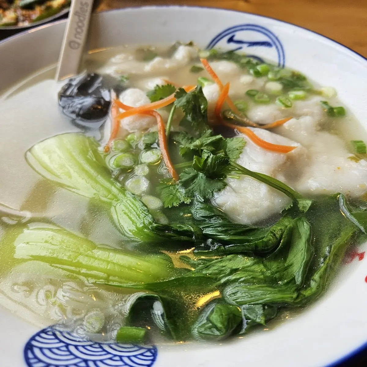 Flounder and Sour Pickled Cabbage Noodle