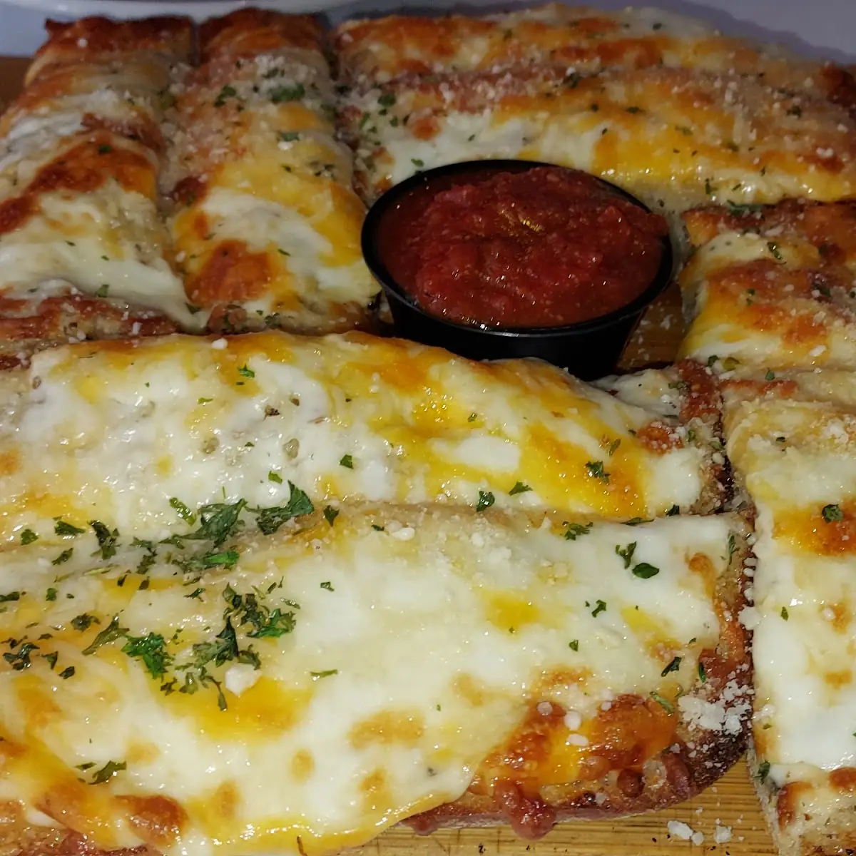 Four Cheese Garlic Bread