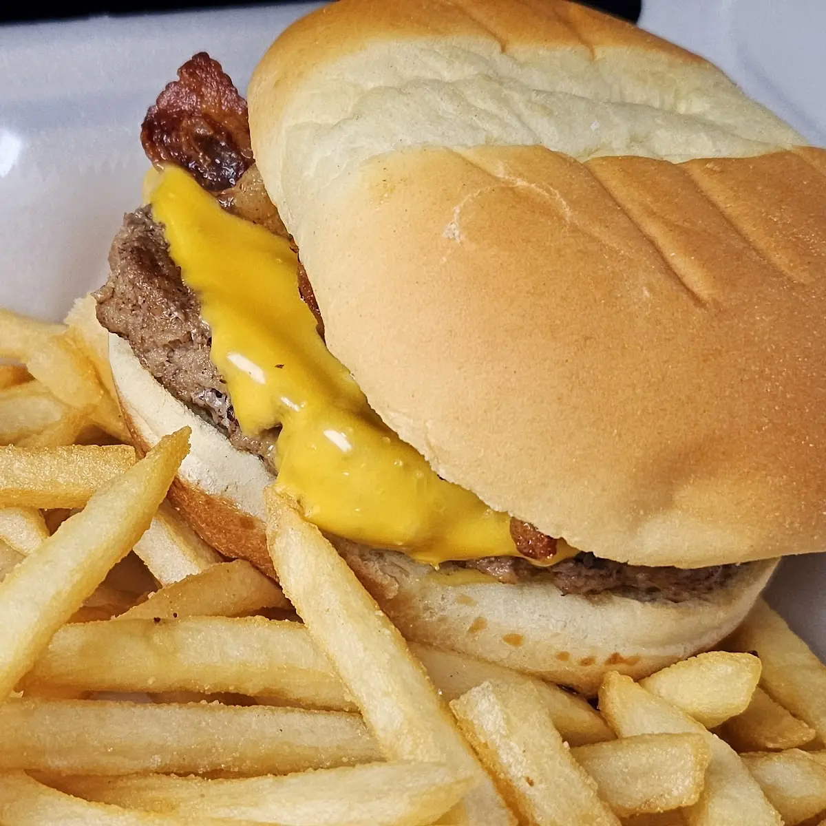 Bacon Cheeseburger Basket