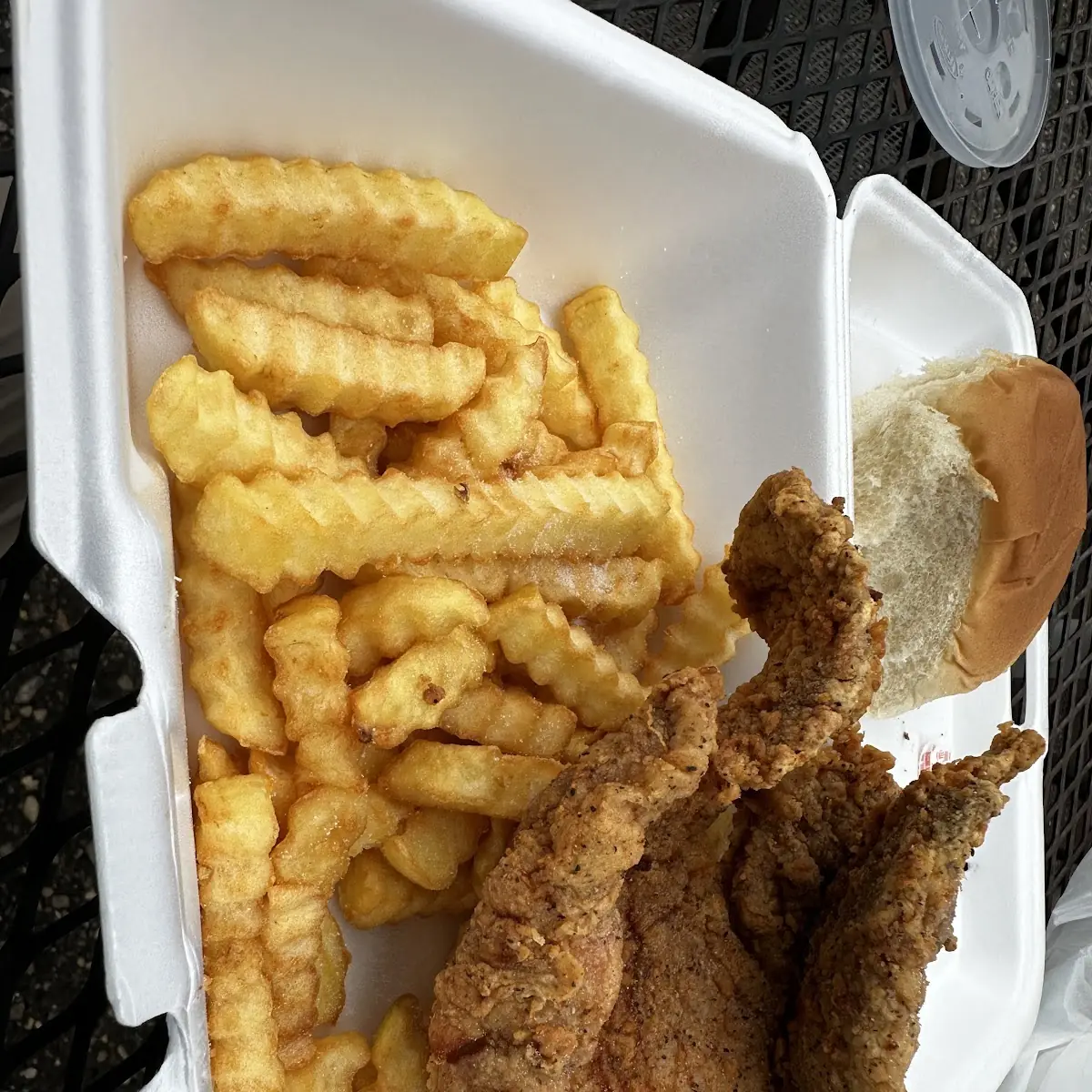 Big Chicken Sandwich Catfish Nuggets