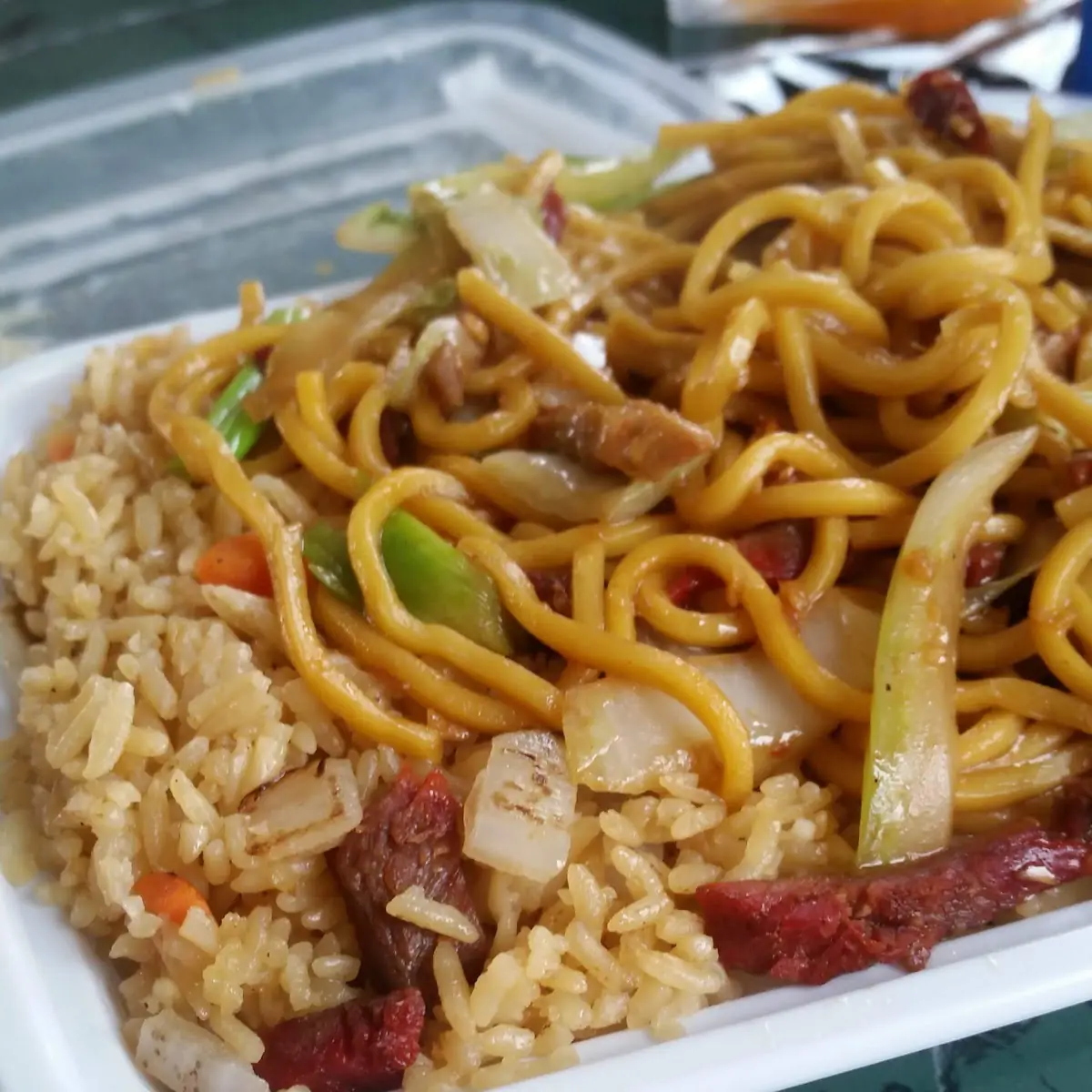Lo Mein Combo Rice