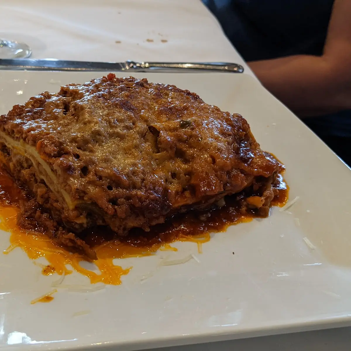 Meat Lasagna with Tomato Sauce