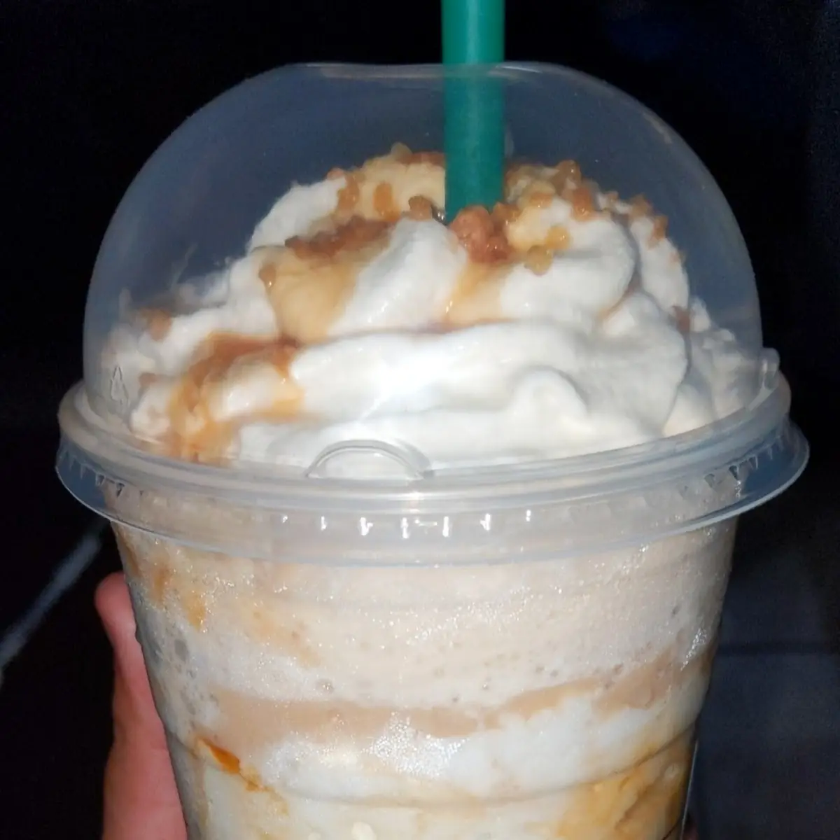 Venti Carmel Ribbon Crunch