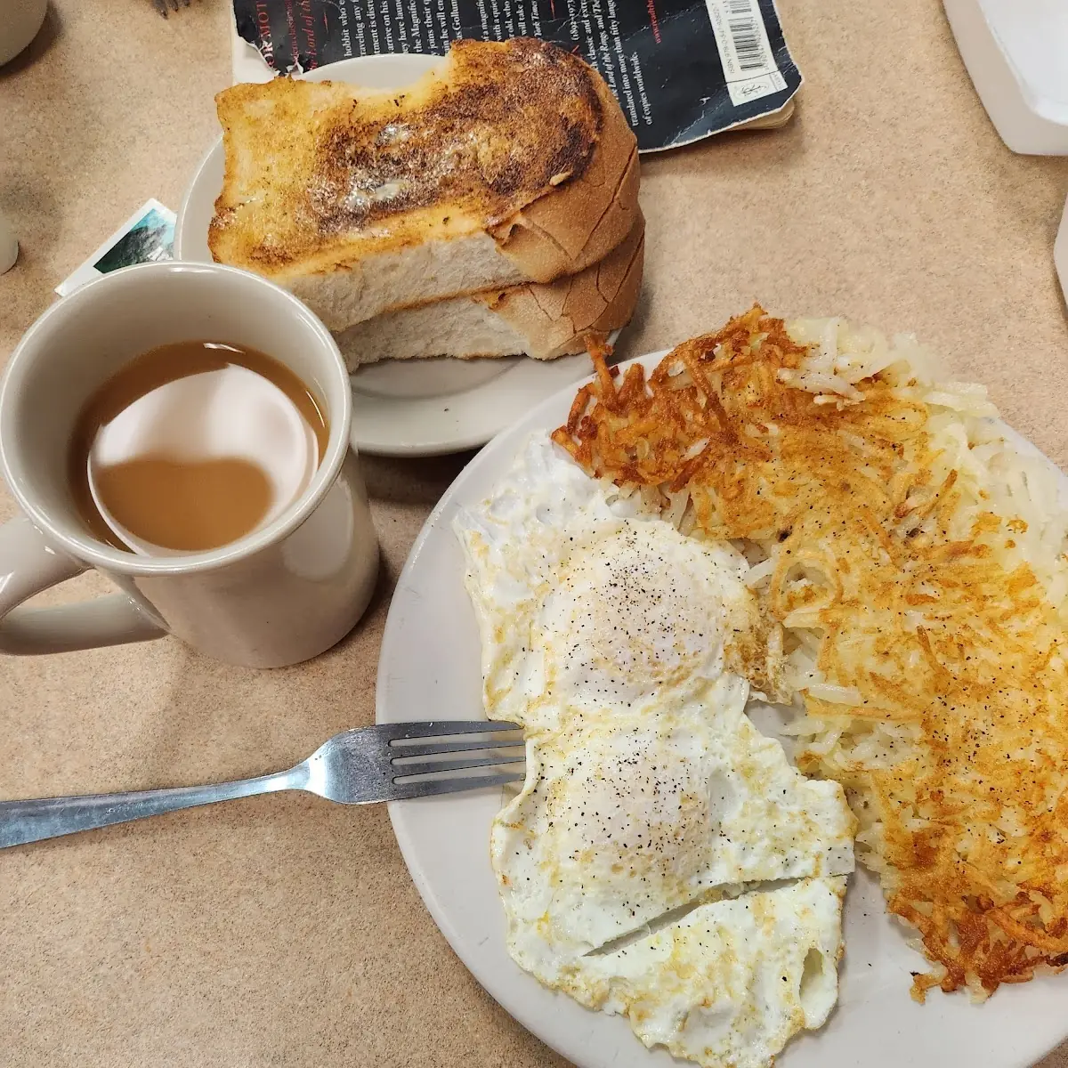 With Hash Browns