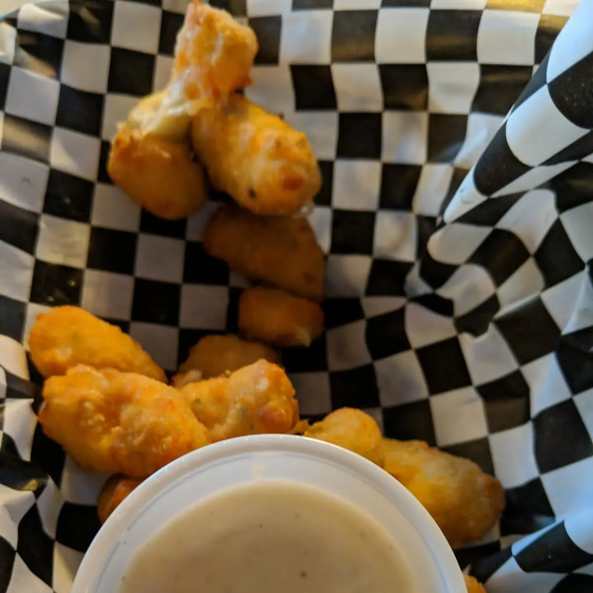 Red Pepper White Cheddar Curds