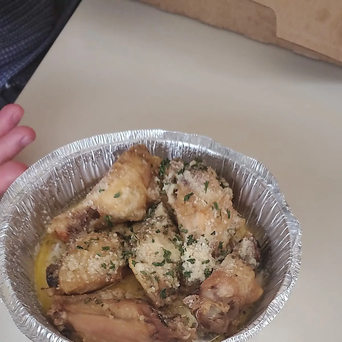 Garlic Parmesan Wings