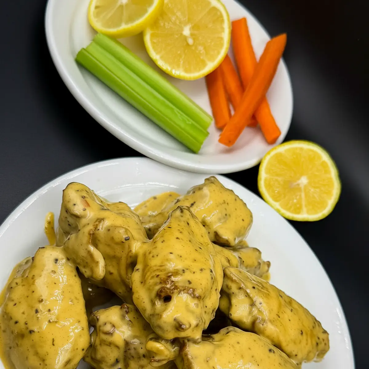 Lemon Pepper Wings 6