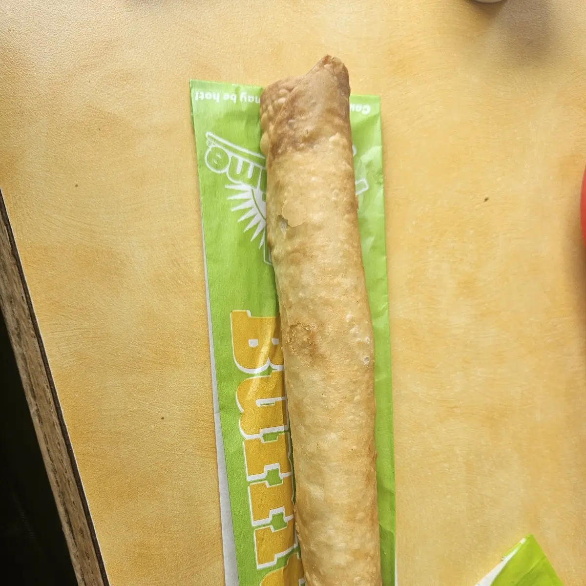 Crispy Bean Burrito