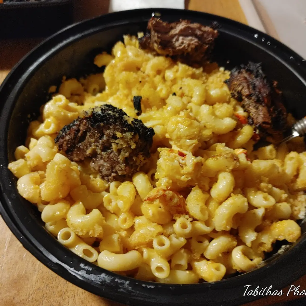 Lobster Mac and Cheese with Steak Tips