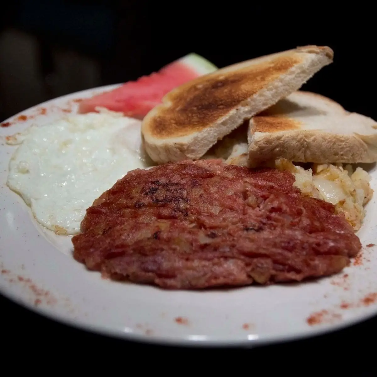 Corned Beef Hash & Eggs