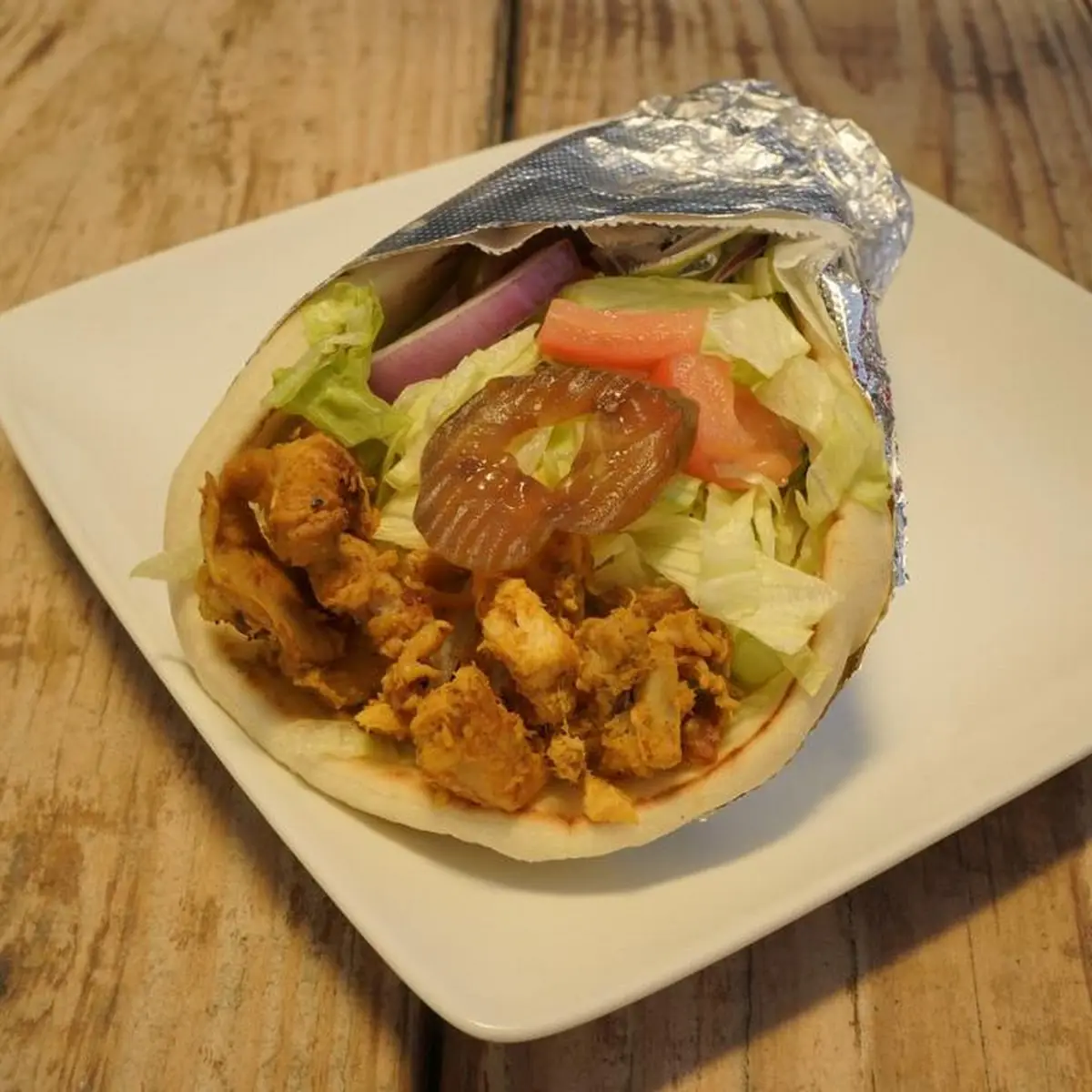 Kebab Over Rice