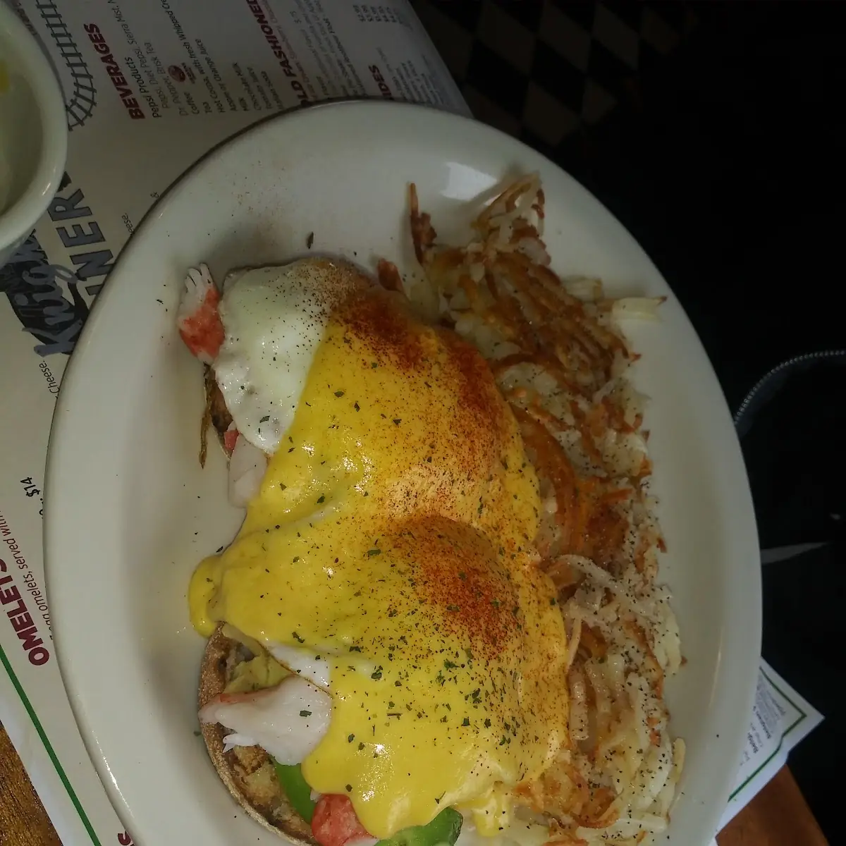 Crab Benedict