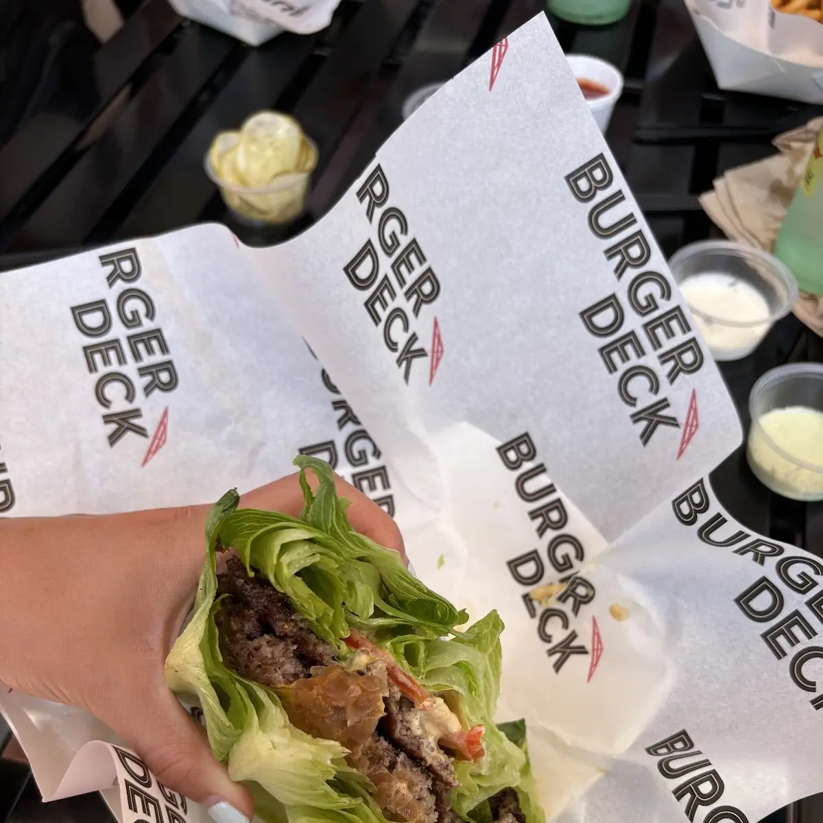 Lettuce Wrap Cheeseburger