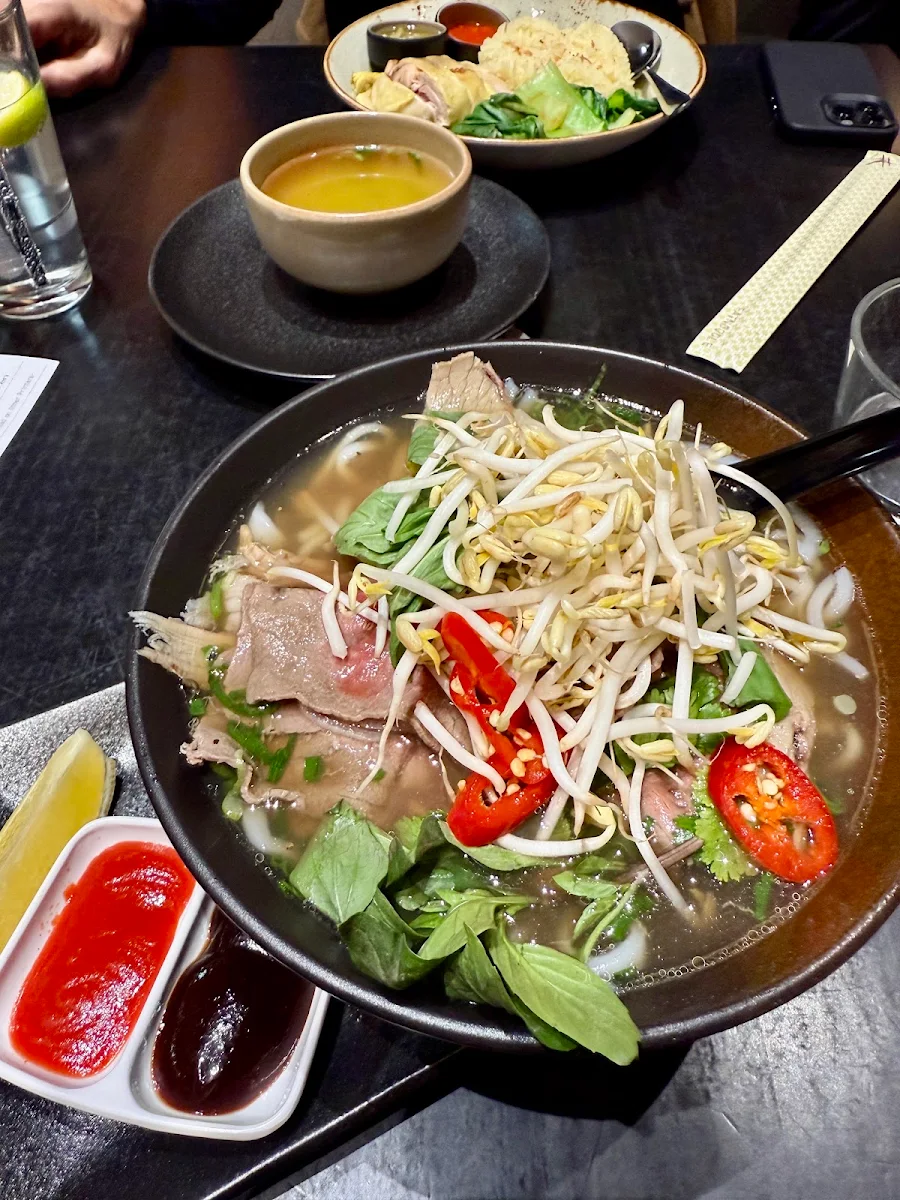 Beef Pho, Fat Noodle at The Star