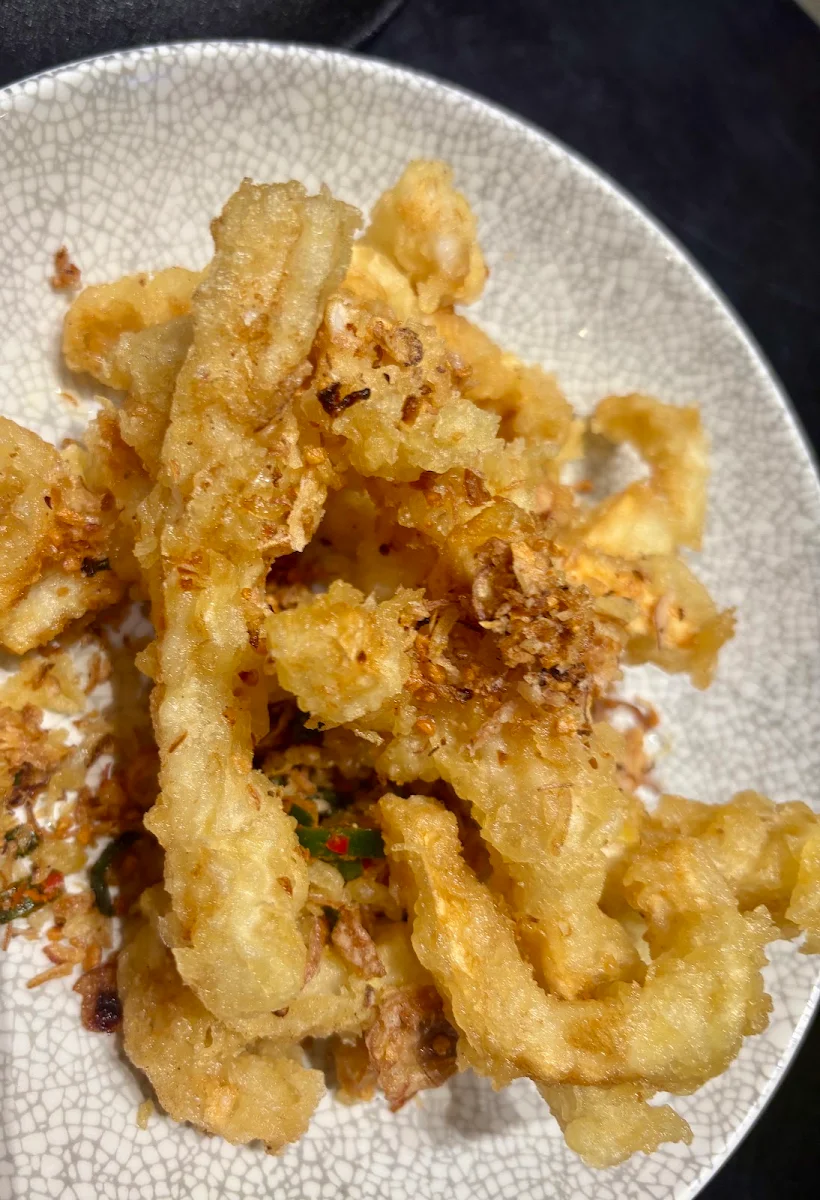 Salt & Pepper Squid, Fat Noodle at The Star