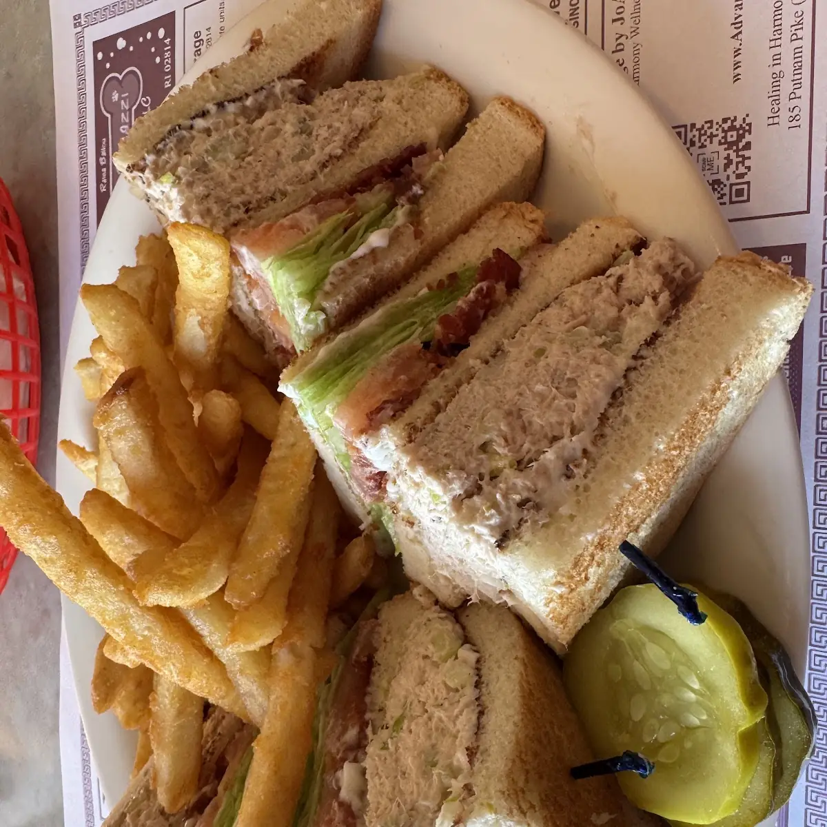 Tuna Club Sandwich