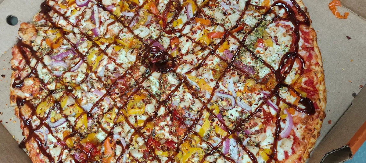 Spicy BBQ Chicken Pizza