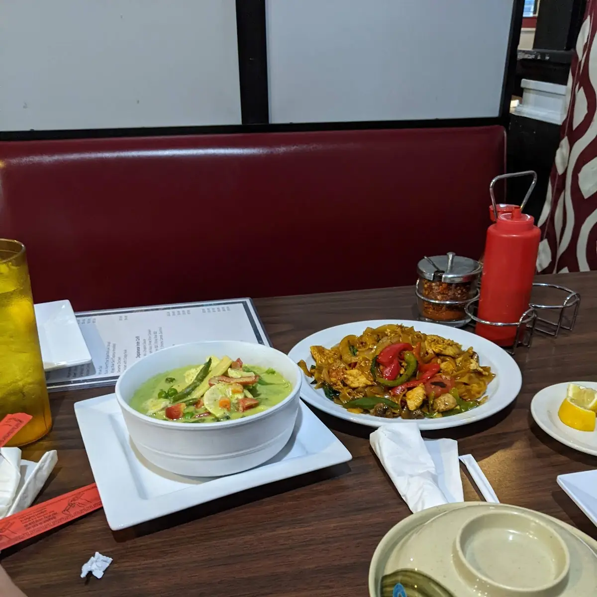 Green Curry and Drunken Noodles