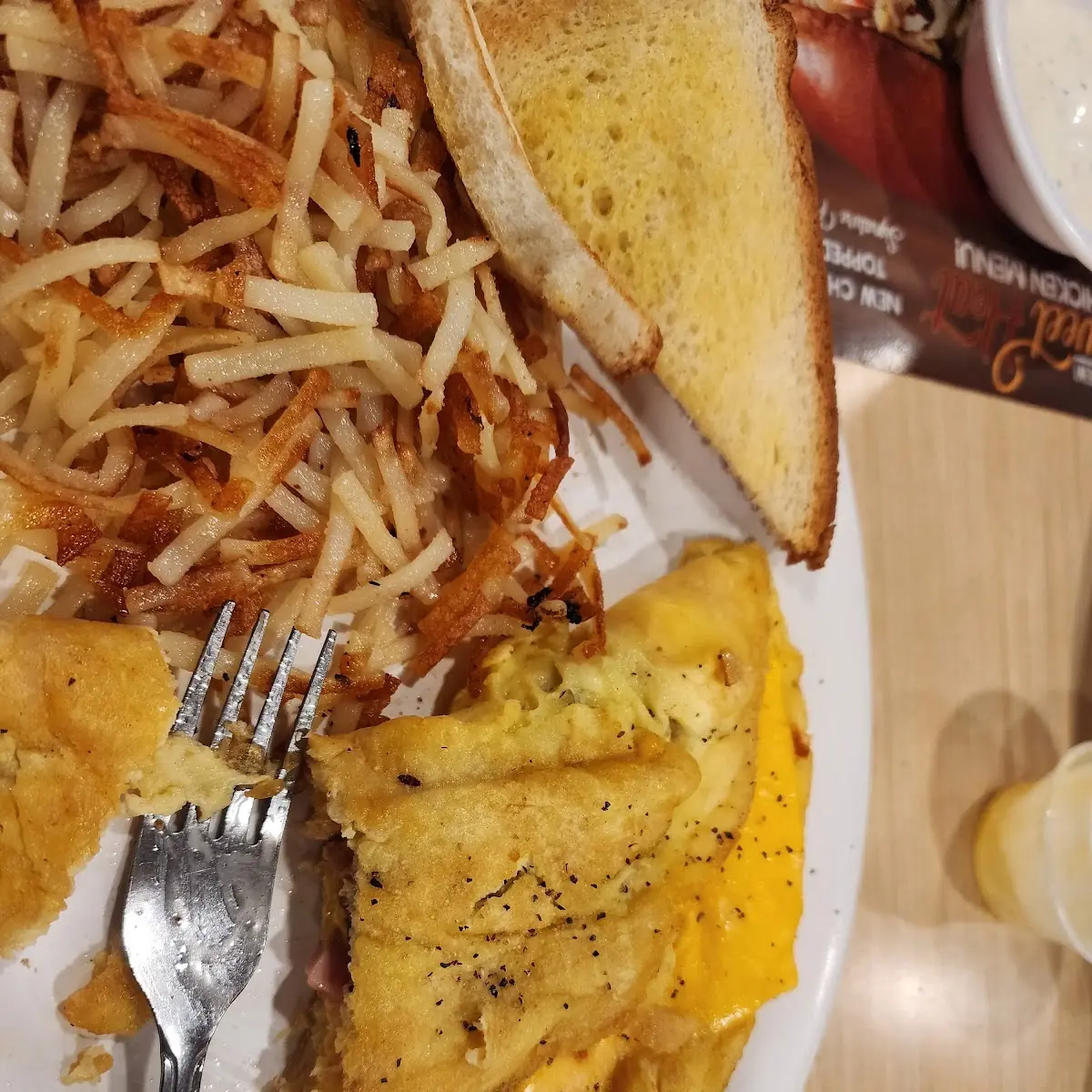 Meat Lovers Omelet Cheese Slices